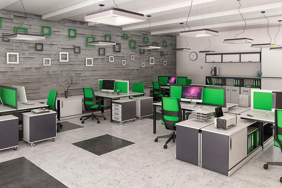 Posturi de lucru moderne cu mobilier de birou